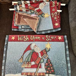 Set of 4 Christmas Placemats